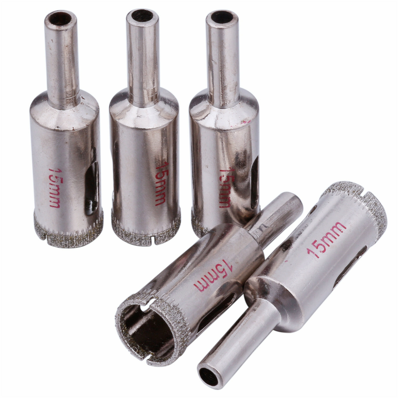 Diamond Hole Saws Set 6-20 mm Drill Bits for Stone Tile Pack of 5Pcs