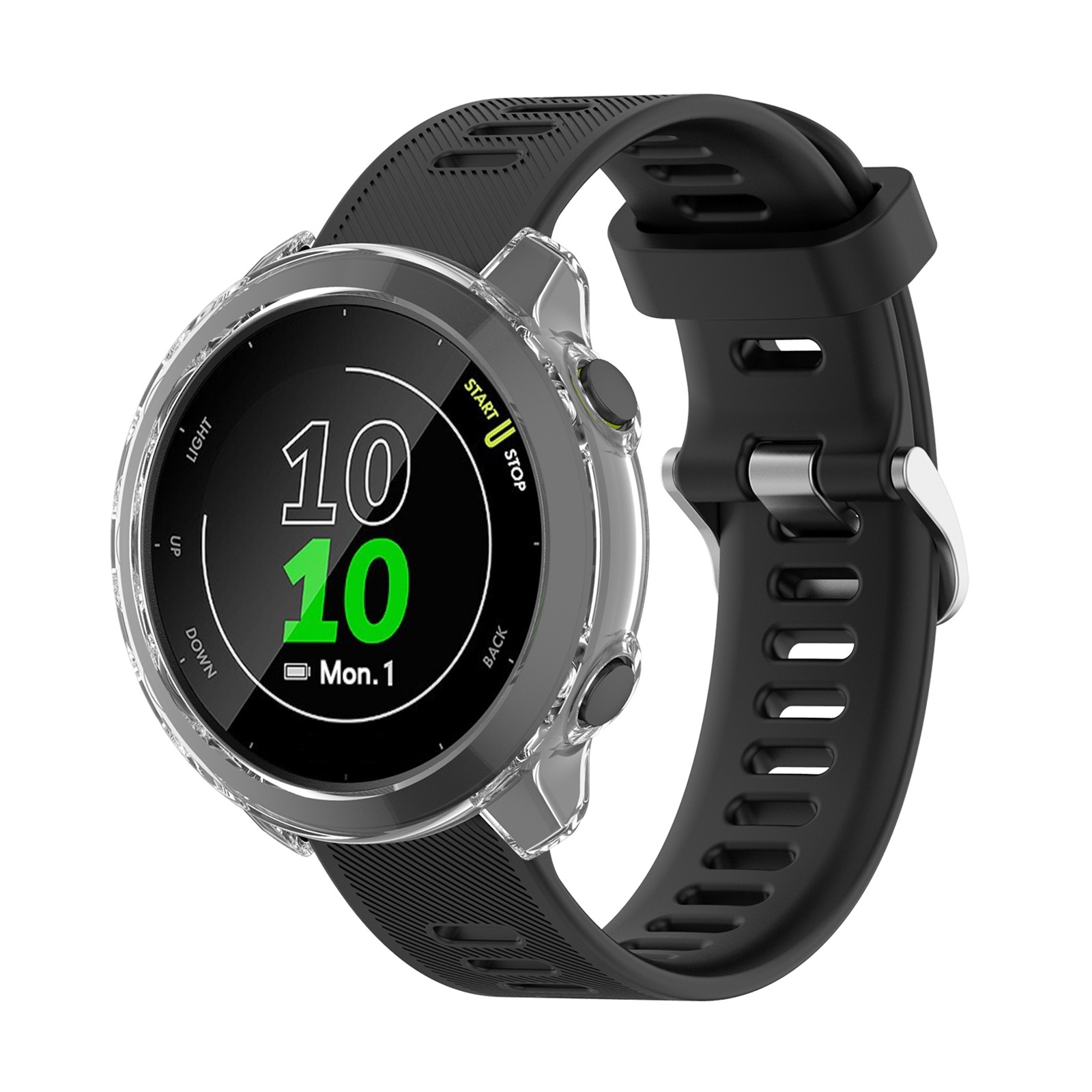 TPU Hollow Half-inclusive Protective Cover Shell for Garmin Forerunner 55/158