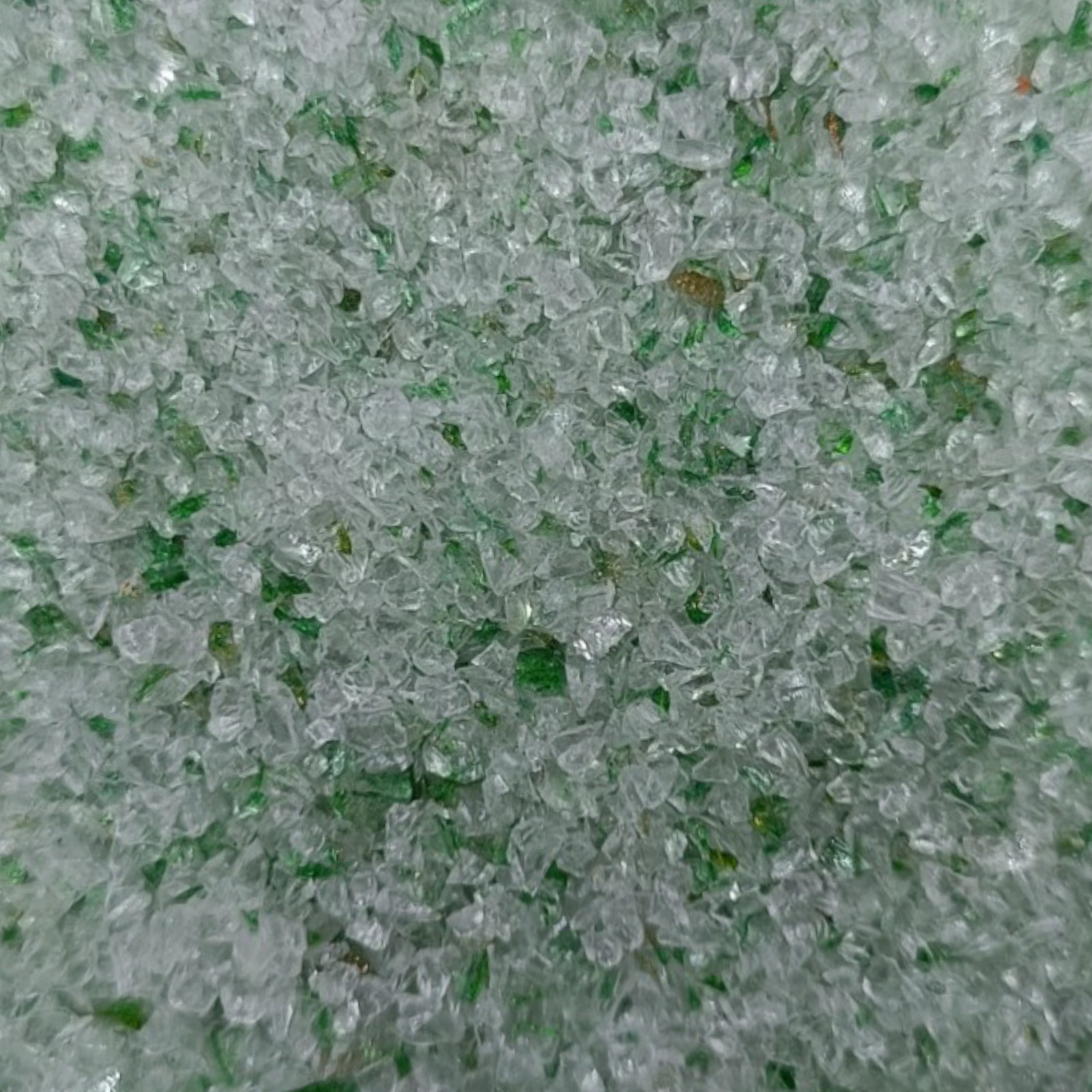 Crushed Ledger Green Rutile Coarse Gemstone Powder Hydro Quartz Crushed Inlay