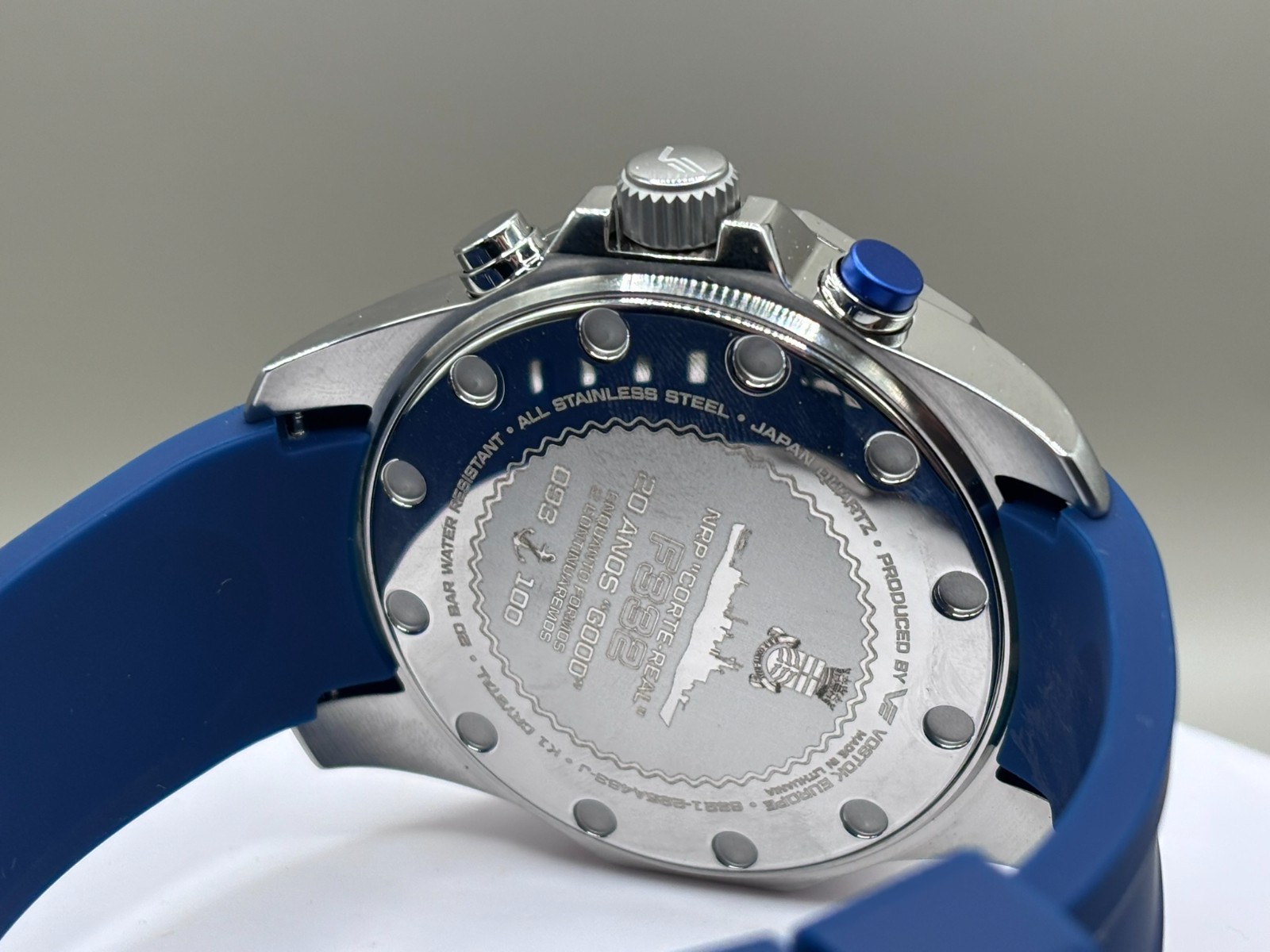 Vostok Europe “NRP” Corte Real Limited Special Edition Silicon Strap Watch