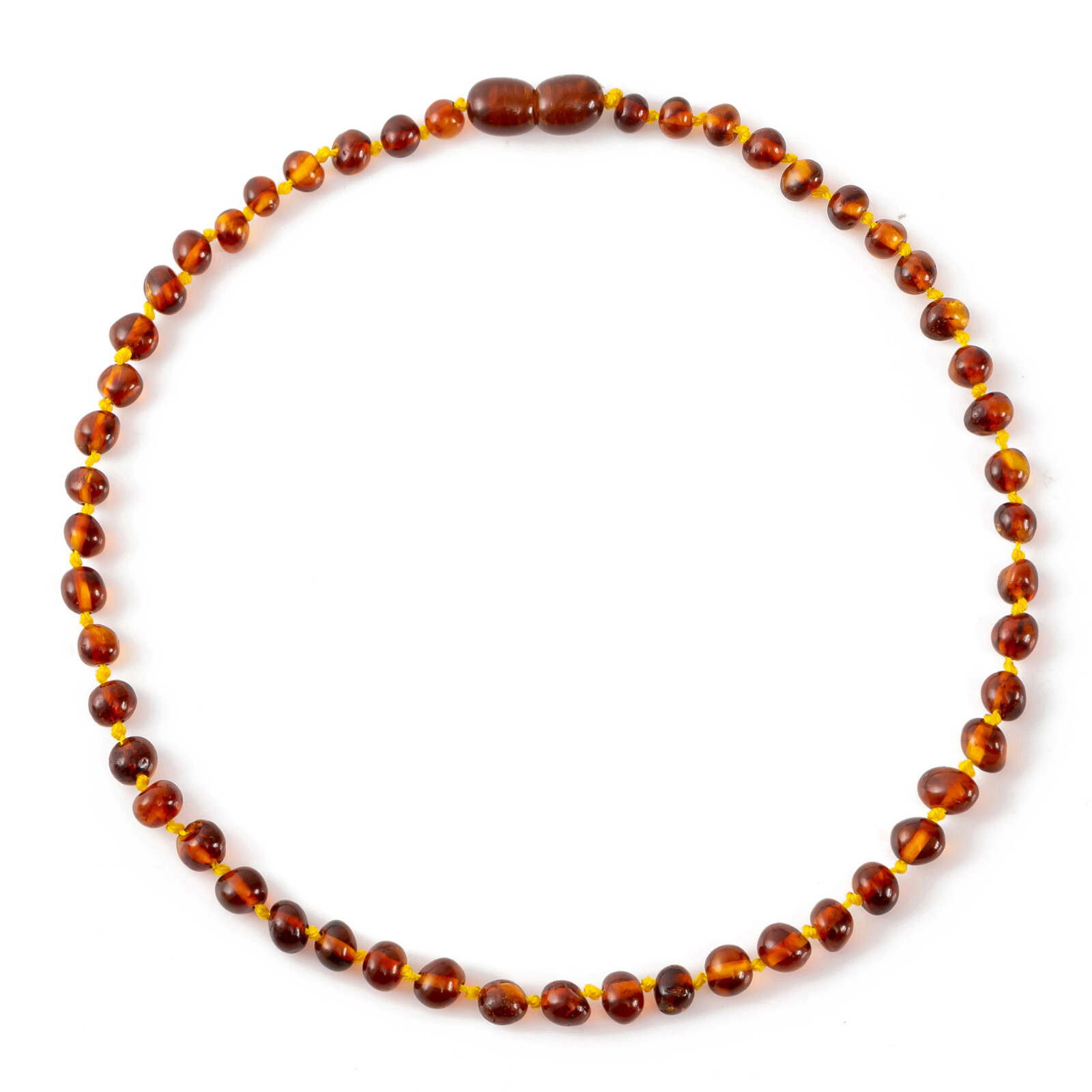 Genuine Amber Child (3yr+*) Necklace – Handcrafted, Lab-Tested, Authentic Amber