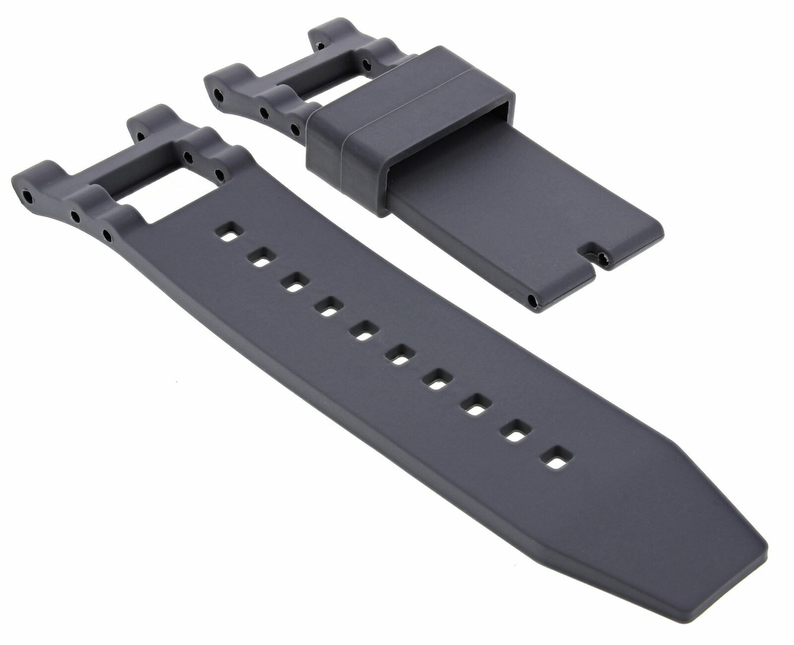 SILICON RUBBER WATCH BAND STRAP FOR INVICTA SUBAQUA NOMA III 6043 5511 5512 GREY
