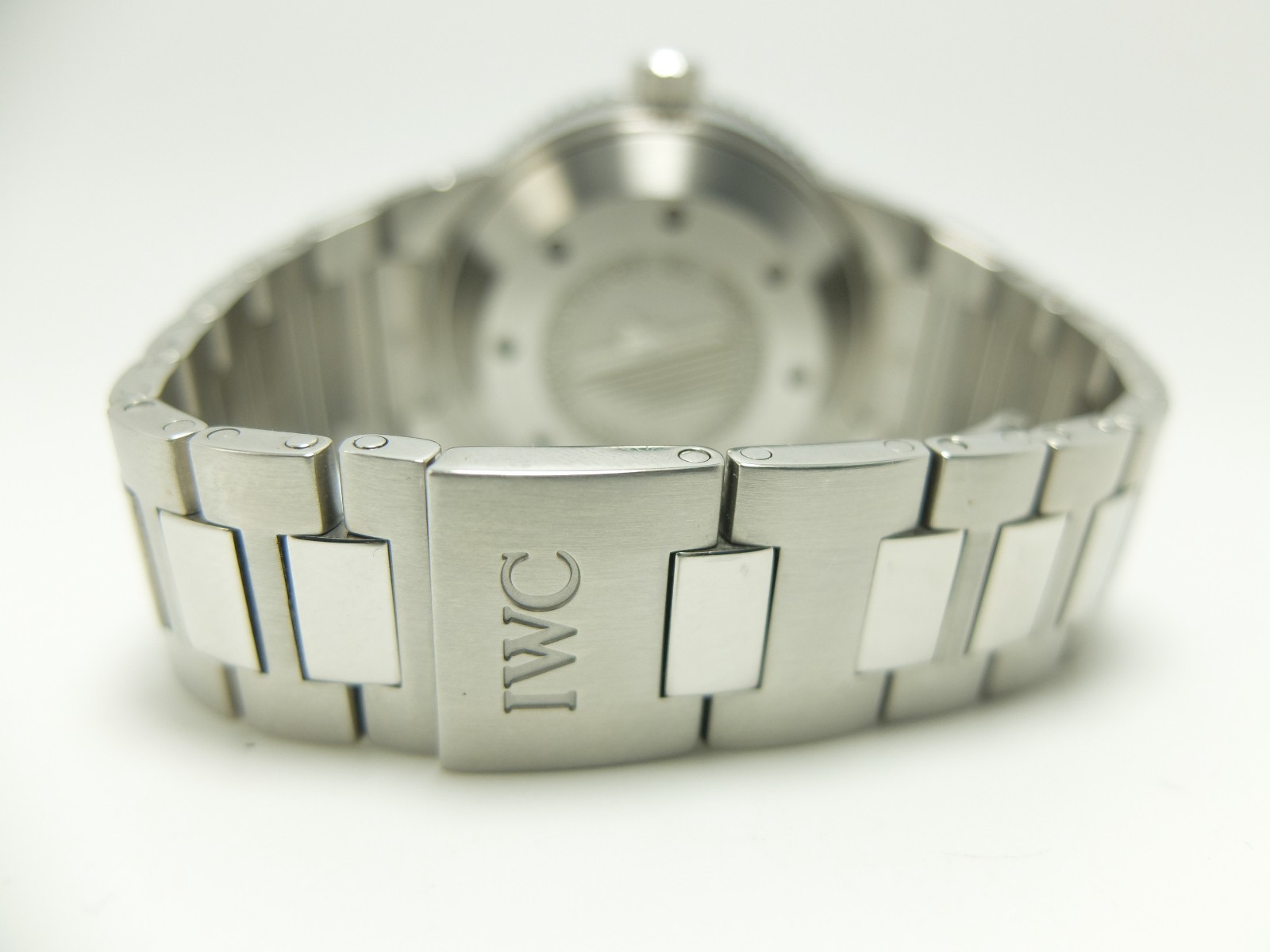 IWC Stainless Steel GST Aquatimer 3536-03 Rare White Dial Japan Diver Watch