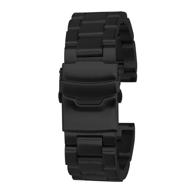 5.7mm Thick Solid Heavy Stainless Steel Watch Strap Band Bracelet 22 24 26mm new