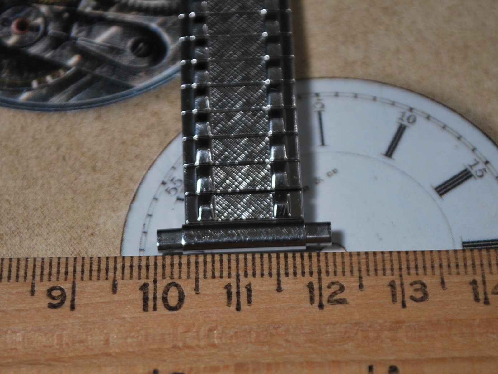 Nice 16MM to 22MM Stainless Steel Men’s Expansion Watch Band –CHA020223