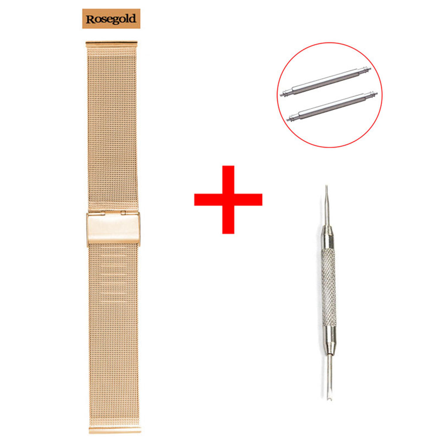 22mm Stainless Steel Mesh Watch Band For Samsung Galaxy Watch 46mm Gear S3 Strap
