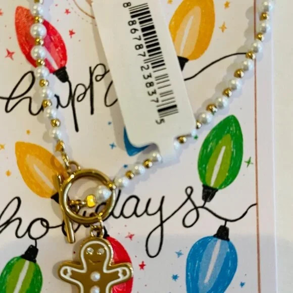 Alex and Ani Christmas Gingerbread Toggle Bracelet Holiday gift