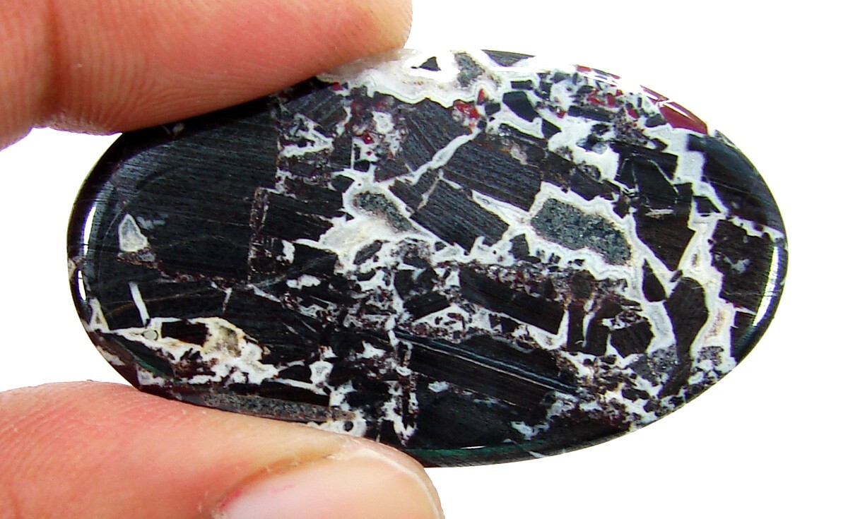 50.35 Ct Natural Rainbow Jasper Loose Gemstone Cabochon Wire Wrap Stone – 1438