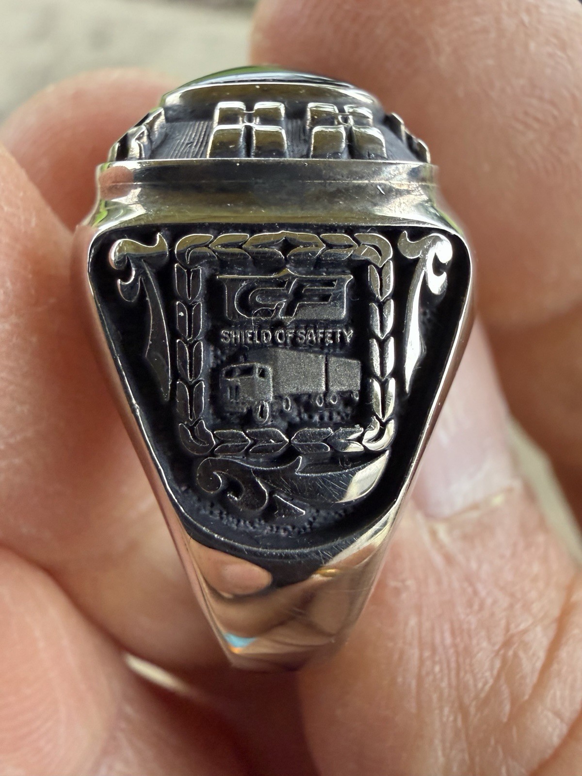 Safe Driver Class Ring( 31.3% palladium)