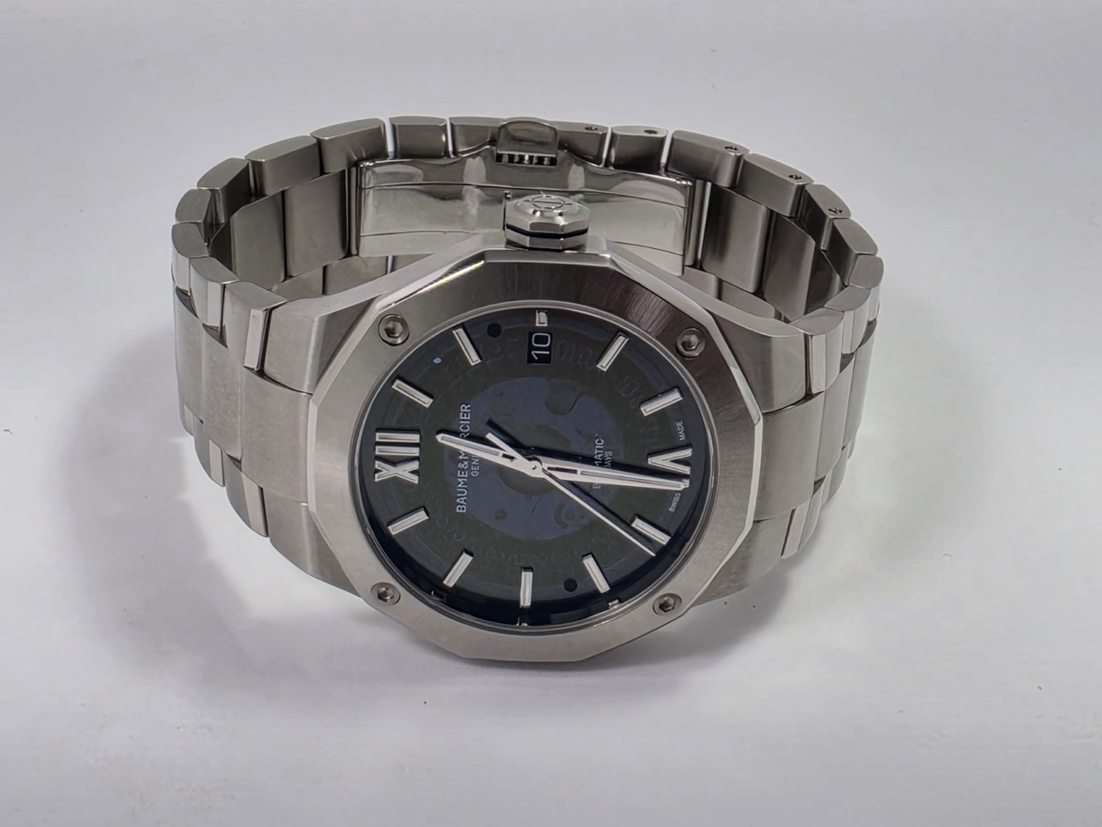 Baume and Mercier Riviera Baumatic Automatic Blue Dial Men’s Watch M0A10616