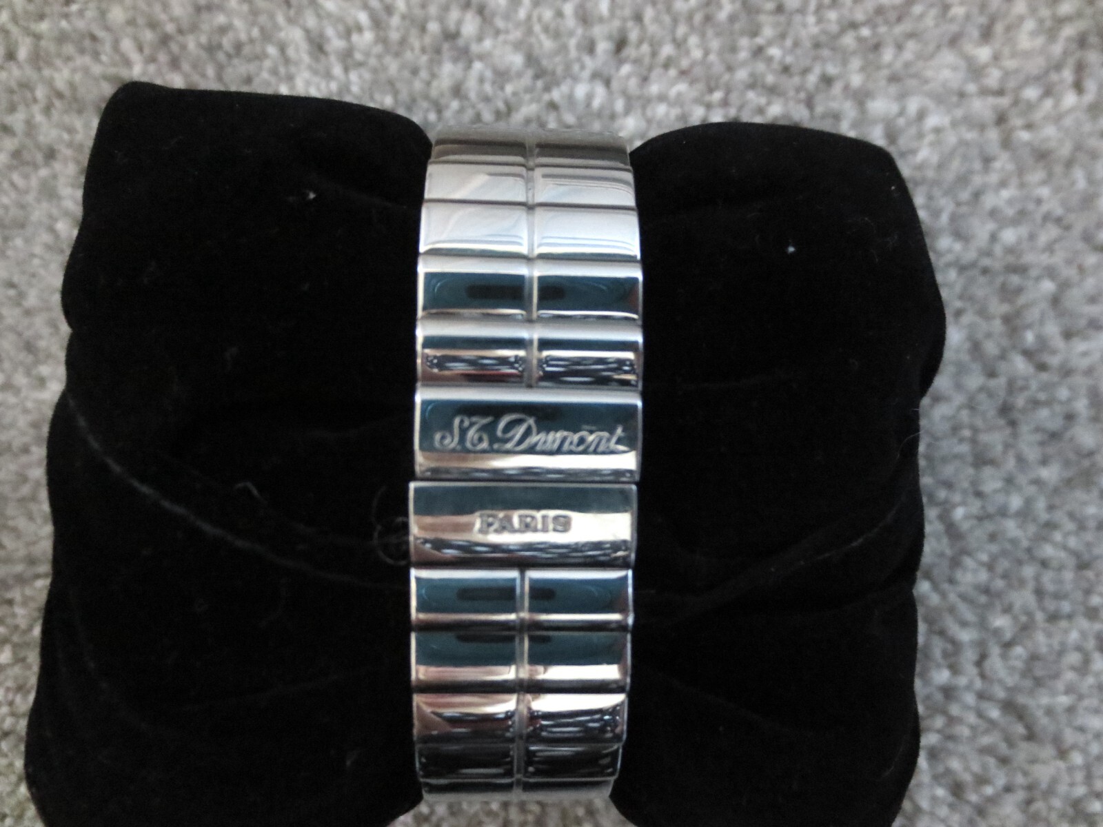 AUTHENTIC S.T. DUPONT GEOMETRY WRISTWATCH 064-132