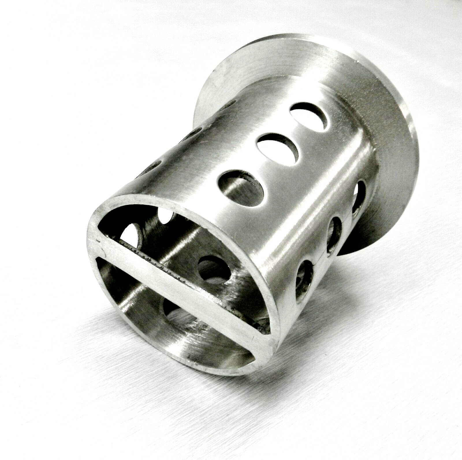 Perforated Casting Flask 2-1/2″ x 4″ Flask Vacuum Casting Stainless 1/8″ Wall