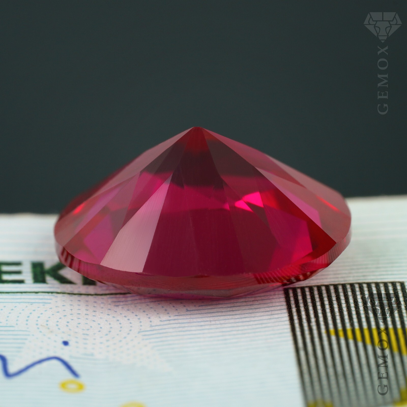 Real Ruby Loose Gemstone Lab-Grown Oval Cut classic ruby Rose Red Color Stone EU