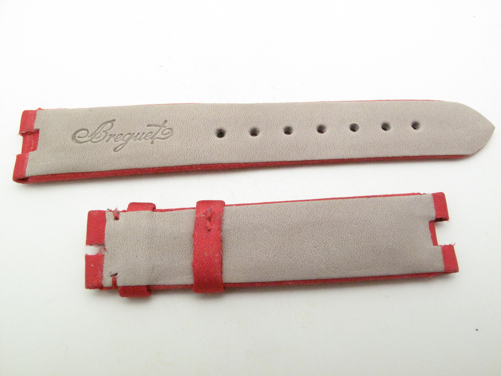 Breguet Red Satin ladies strap 100% Factory Brand New 16mm / 14mm 105mm/70mm