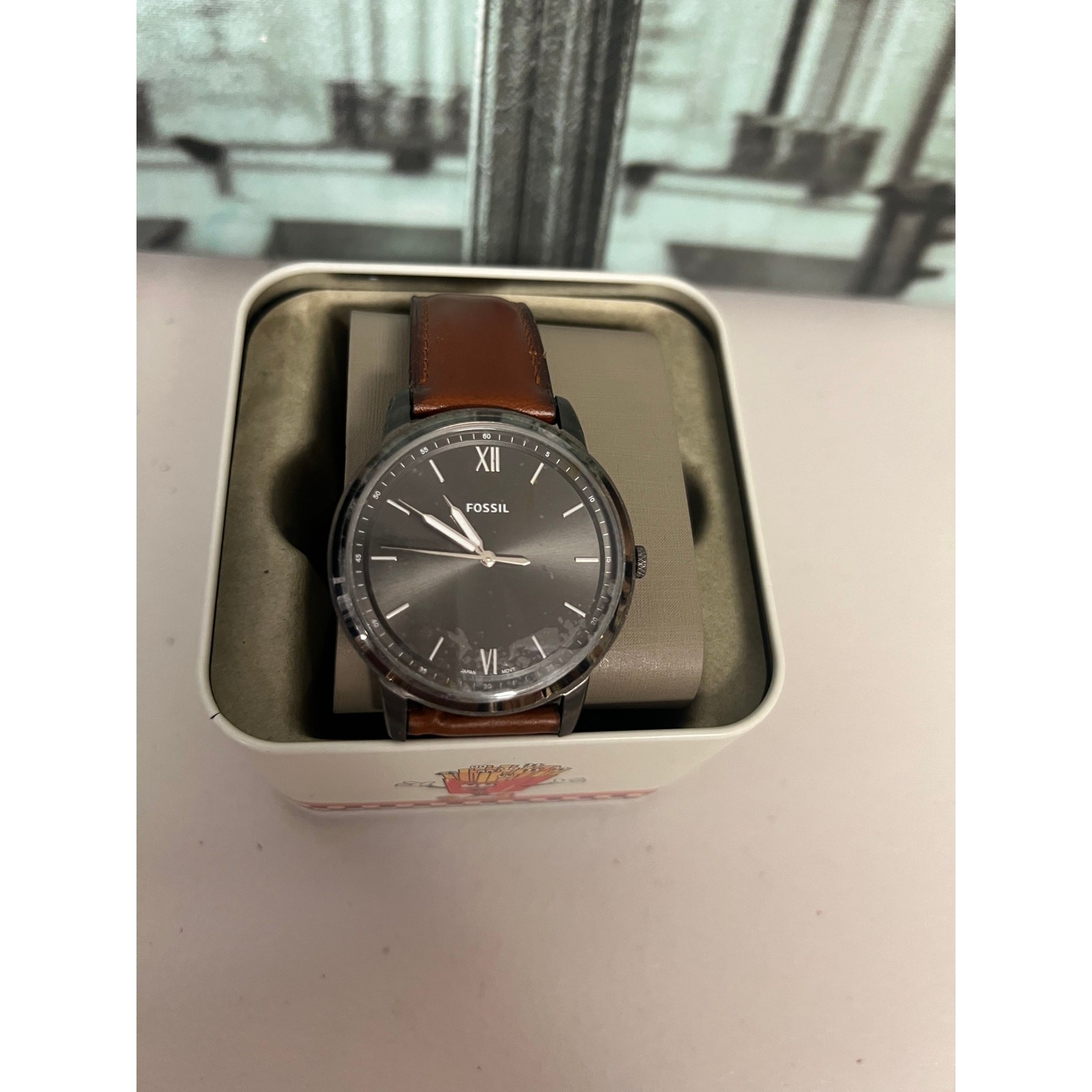Fossil FS5513 The Minimalist 3h Analog Watch