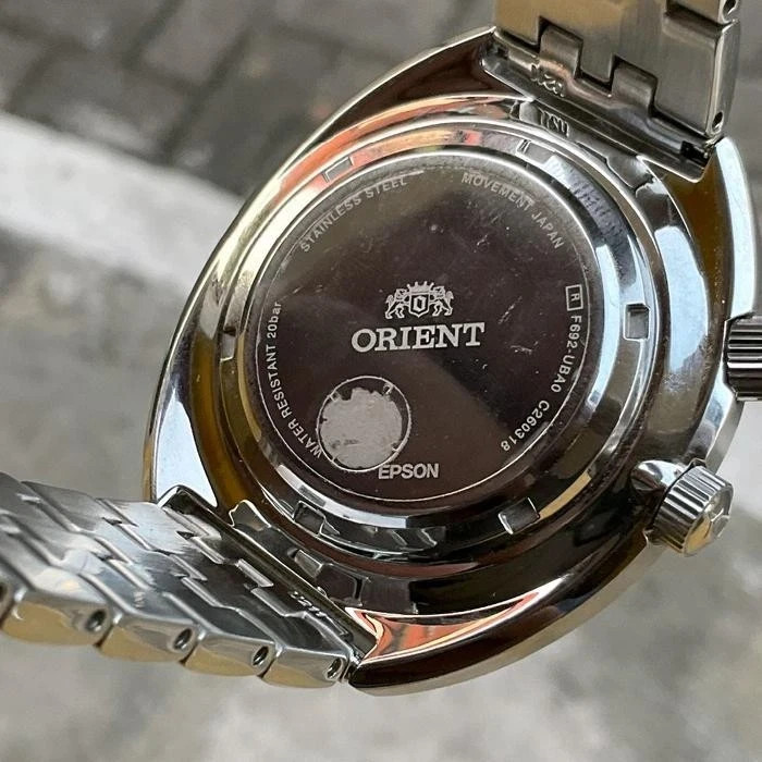 Rare ORIENT Neo Classic King Diver Sports Automatic F692-UBA0 Vlack Dial Vintage