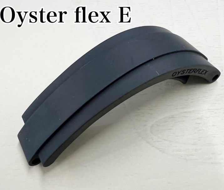 Genuine Rolex Oysterflex Strap Size E Ref 350557 Yacht-Master 37mm 18mm Black