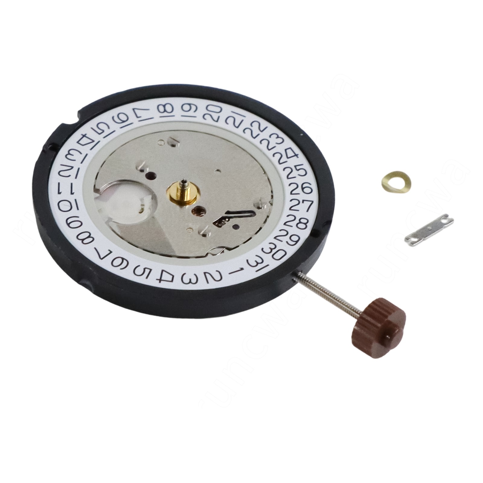 Original For Ronda 515 Date at 6 Swiss Made Quartz Movement 4.48mm High 3 hands