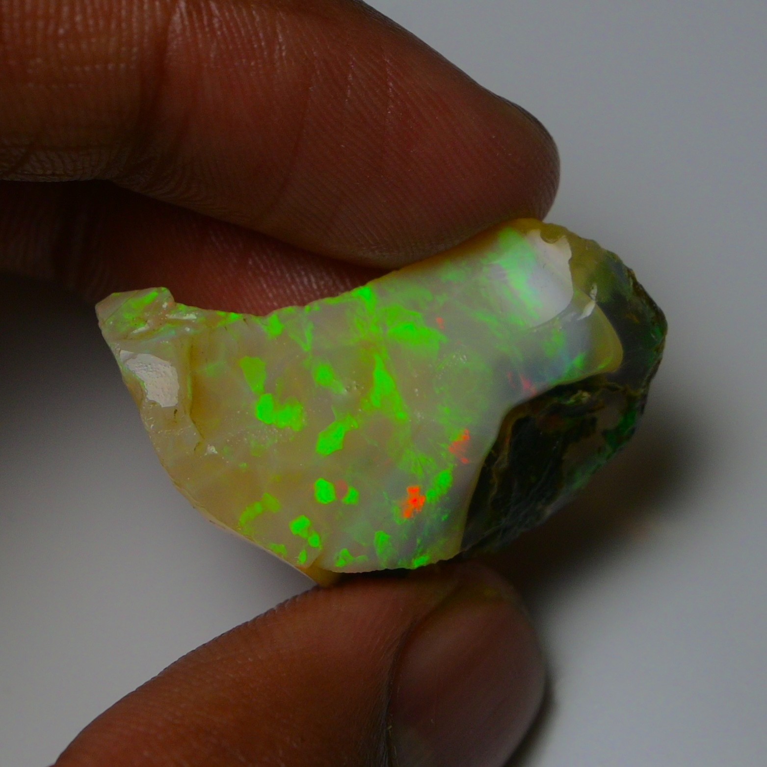 Opal Rough 20.00 Ct Natural Ethiopian Raw, Crystal Opal Specimen, Opal Gemstone