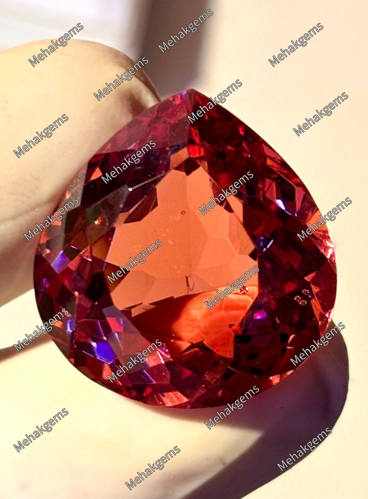 Color Change Zultanite Gemstone Pear Shape Diaspore, Fantasy Cut Collector Stone