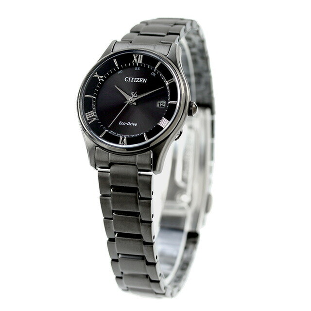 CITIZEN COLLECTION ES0004-51E Black Eco-drive Women’s Watch New in Box