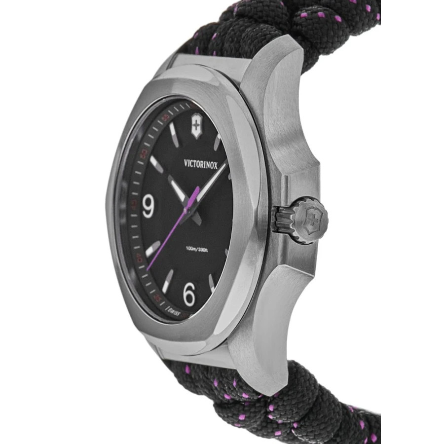 New Victorinox Swiss Army I.N.O.X. V Quartz Black Dial Women’s Watch 241918