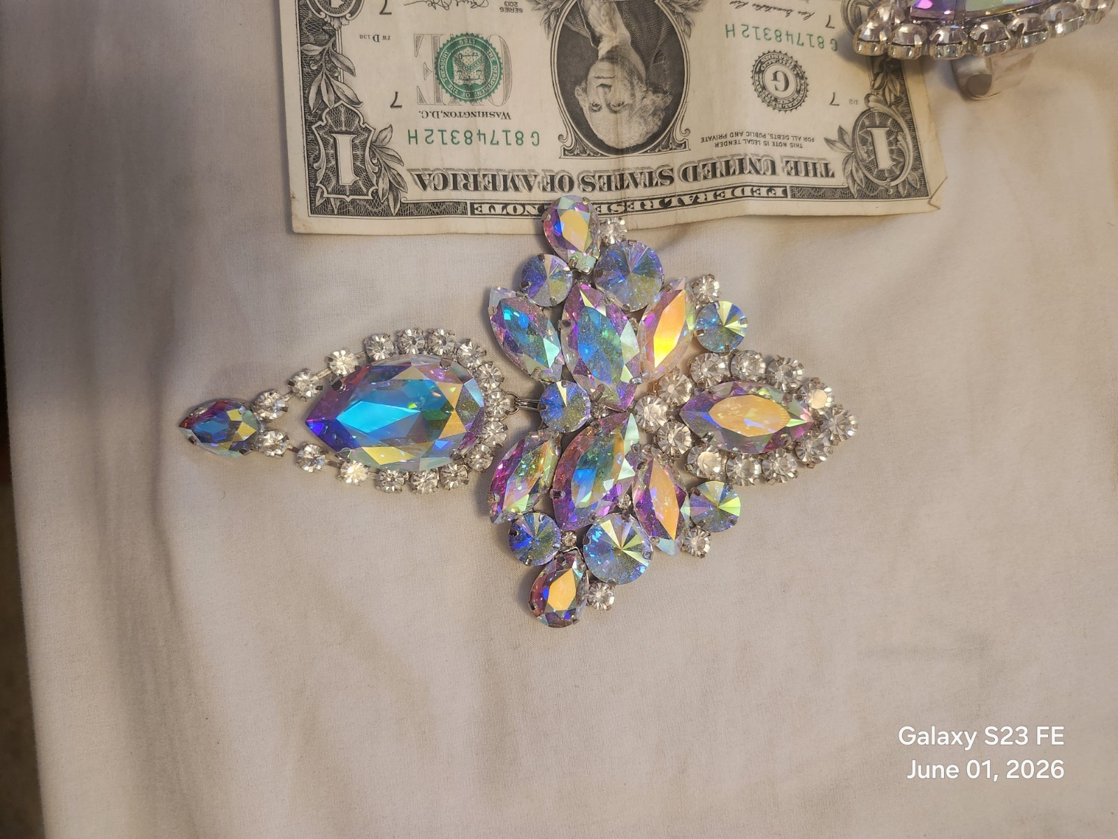 DRAG JEWELRY CRYSTAL/CRYSTAL AB