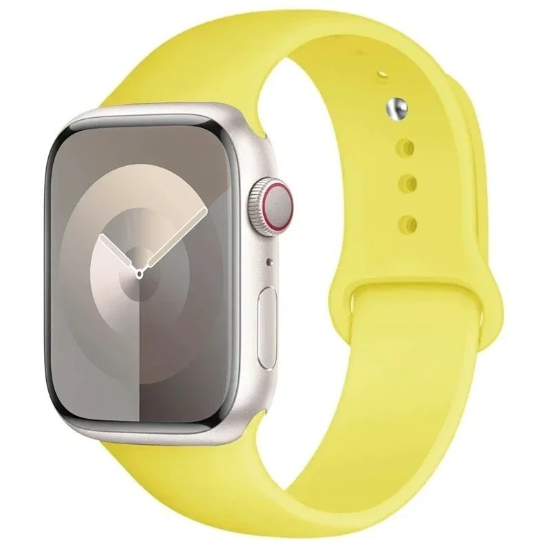 Silicone Narrow Sport Band for Apple Watch Series 11, 10, 9, 8, 7, 6, 5 SE