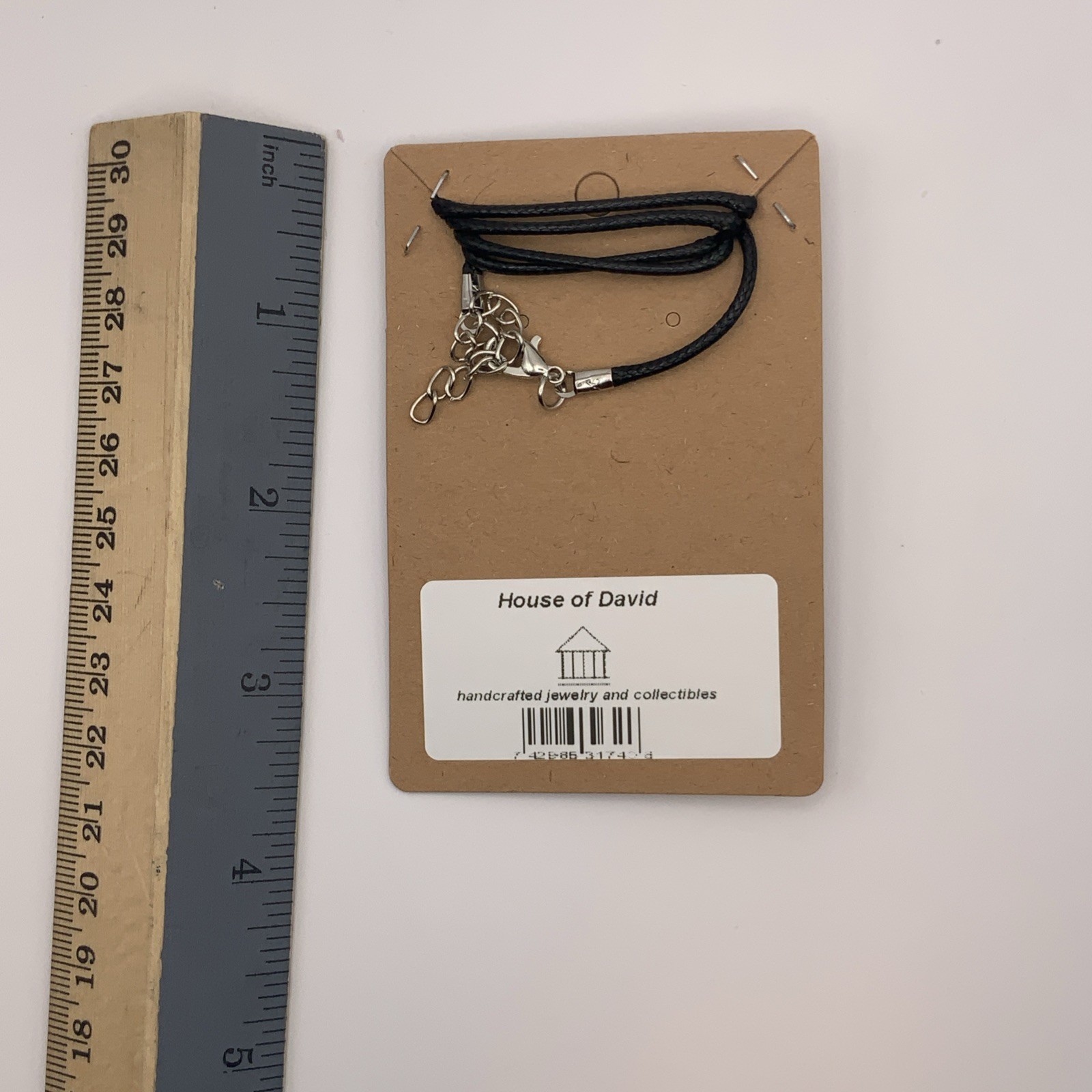 House Of David Handmade Cross Necklace Honey