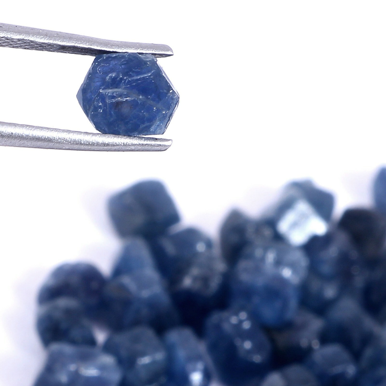 AAA 300 Ct Natural Untreated Ceylon Royal Blue Sapphire Gemstone Rough Lot