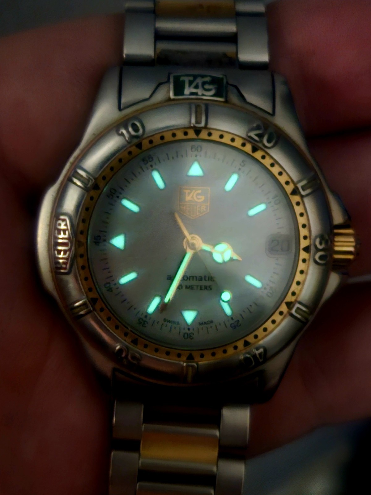 Tag Heuer 4000 Automatic Wrist Watch ETA 2824-2 Movement