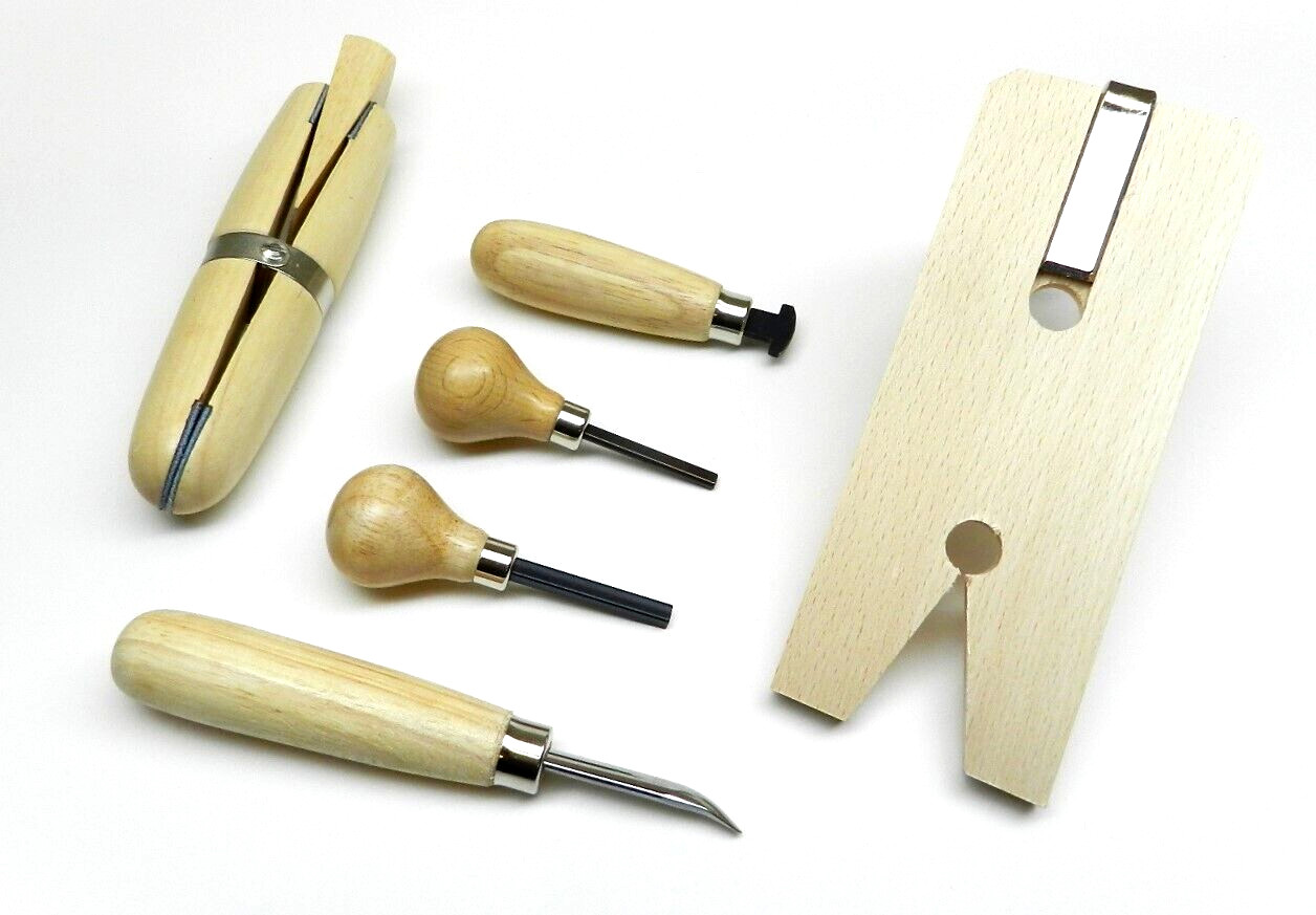 Jewelry Making Setting Tool Kit Ring Clamp Bezel & Pusher Prong Roller Bench Pin