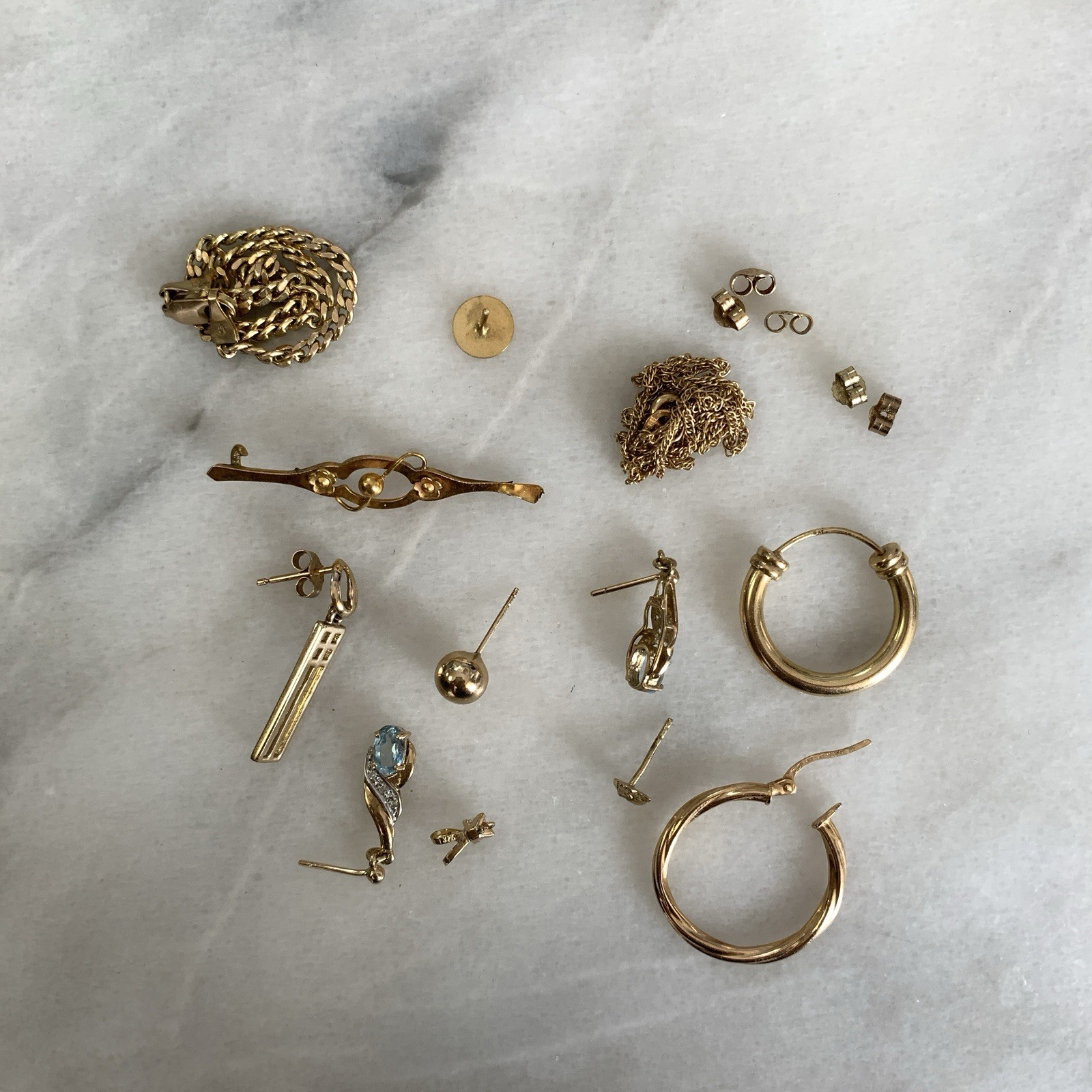 9ct 375 SCRAP Gold Job Lot (Approx 10g)