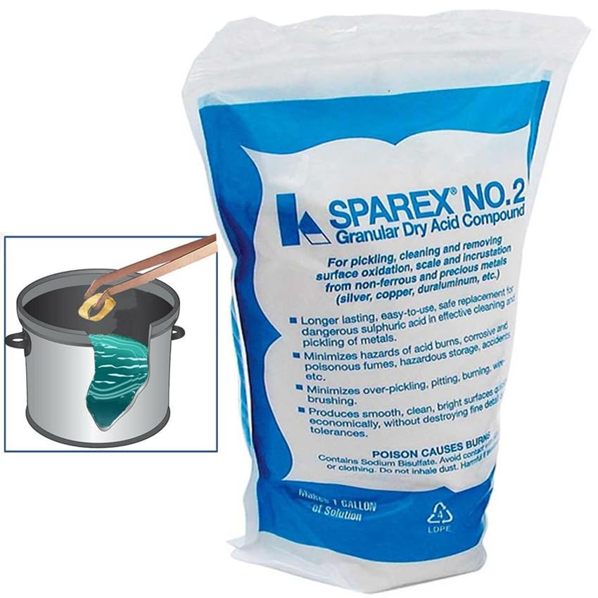 Waymil SPAREX No 2 Granular Dry Acid Compound 10 oz for 10 ounces, vary