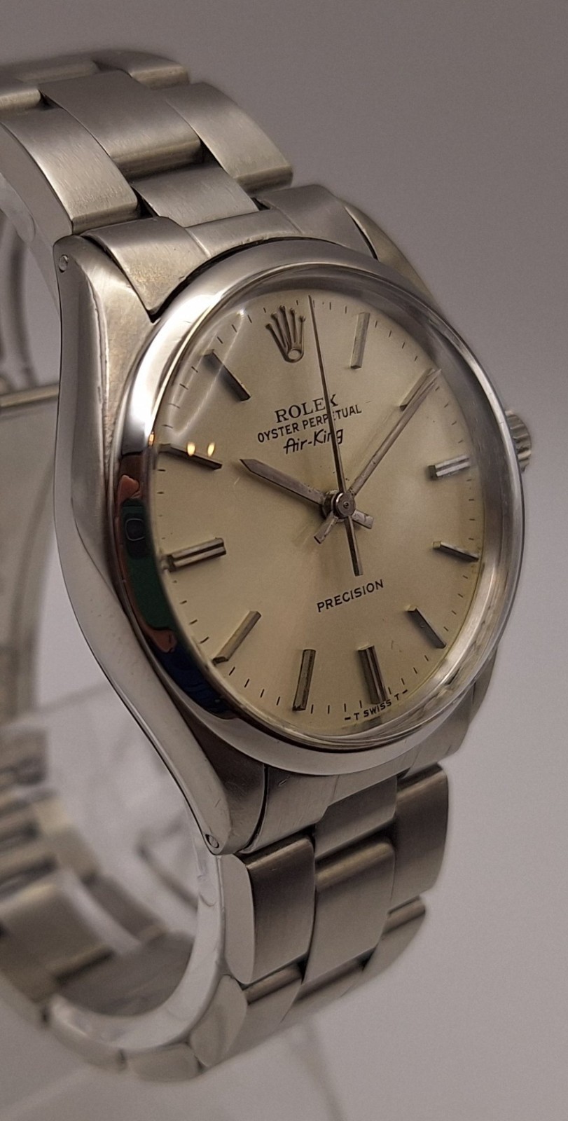 Rolex Oyster Perpetual Date 1501 Mens Watch, All Original, Silver Dial, 1967