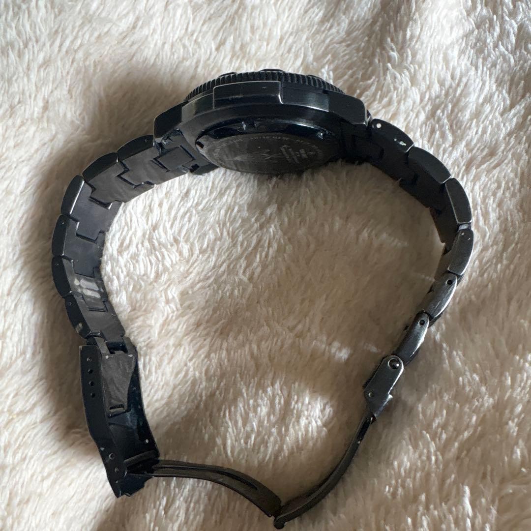 LUMINOX F 117 NIGHTHAWK 200m Black Working Condition