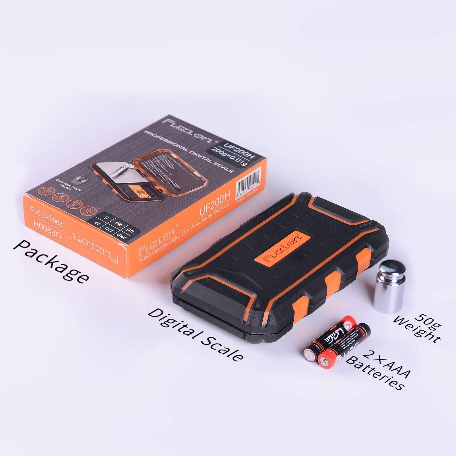 Versatile Digital Scale 200g for Herbs, Meds, and Jewelry with Tare Function