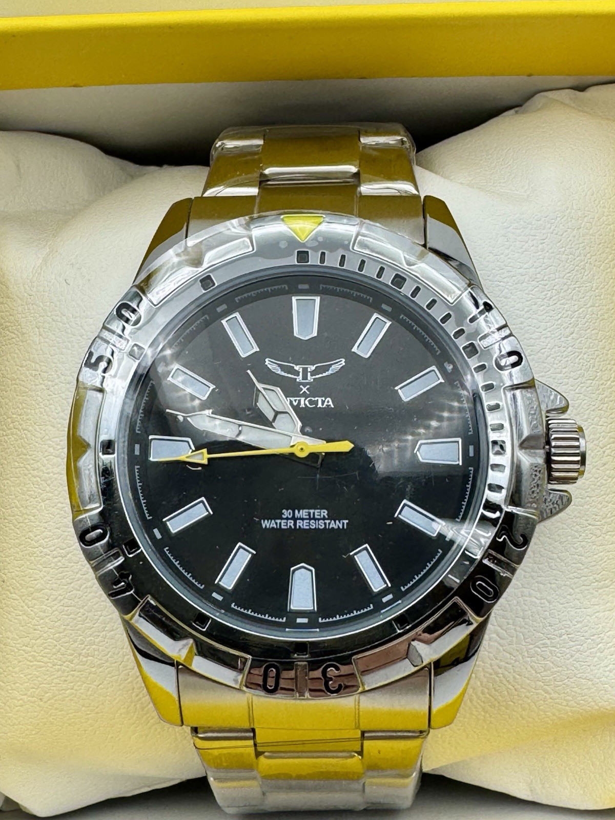 Invicta Specialty I 69040 Men’s 42mm Black Dial Steel Watch New Box Tag