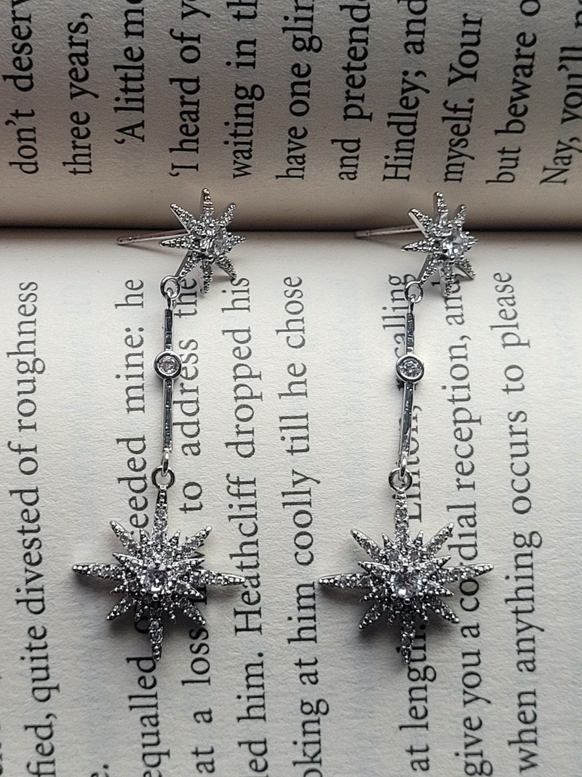 Catherine Princess of Wales Royal Replica Tsar starburst Drop earrings
