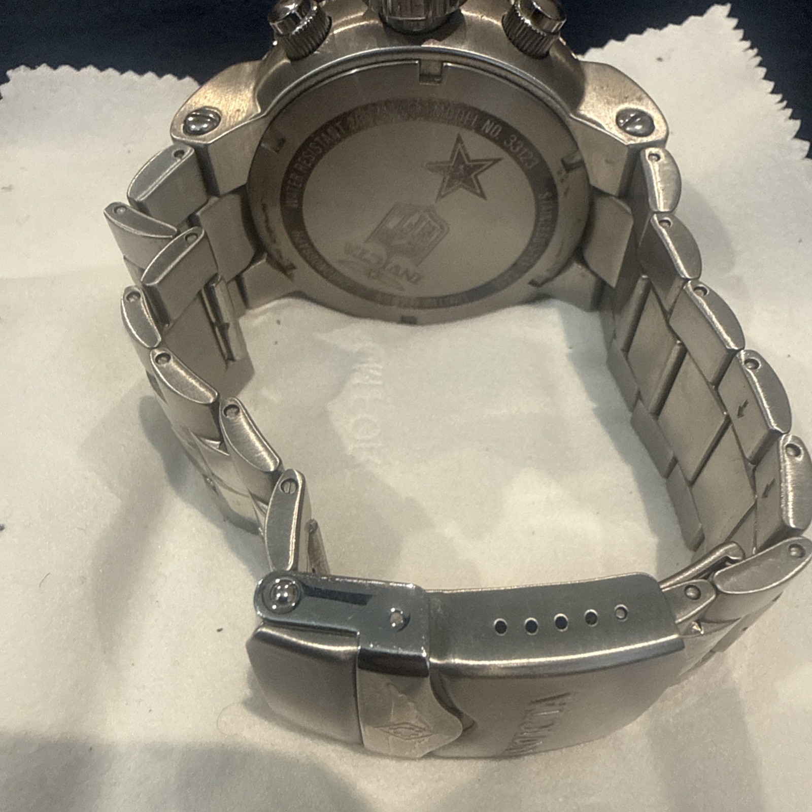 Invicta 33123 Men’s 52mm NFL 52mm Pro Diver Chronograph DALLAS COWBOYS Watch