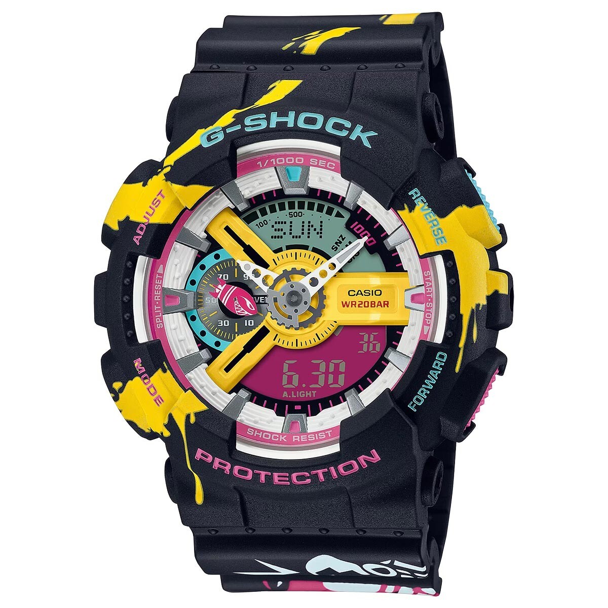 Casio G-Shock League of Legends Jinx Limited Edition GA-110LL-1A Watch