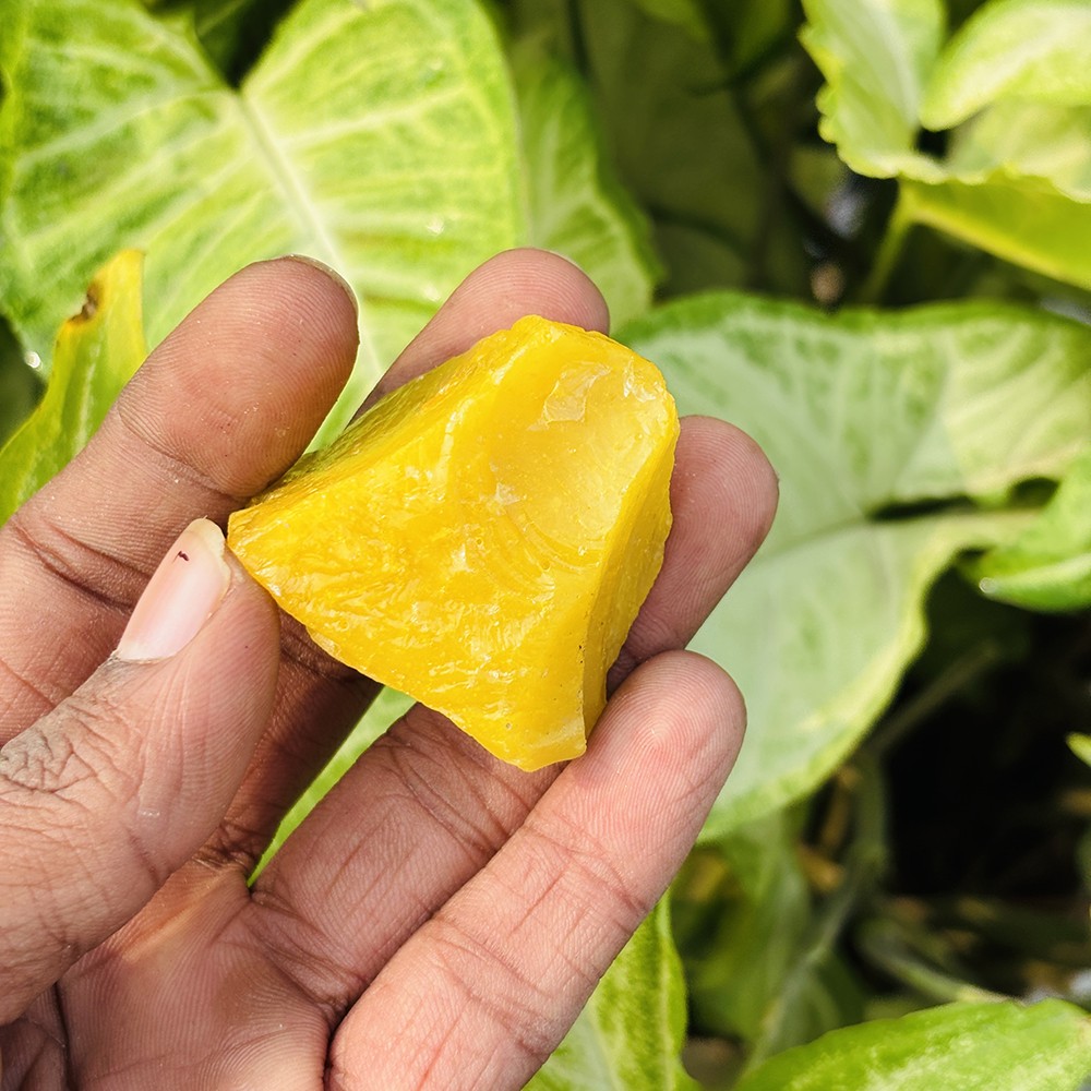 Natural Yellow Topaz Rough 275.30 Ct Certified Uncut Loose Gemstone