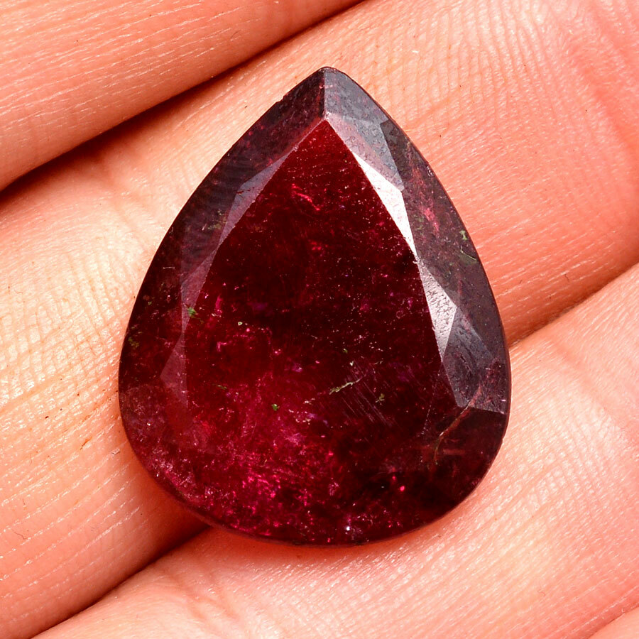 19.79 Cts Natural Pink Tourmaline Huge Size Untreated GTL Certified Gemstone