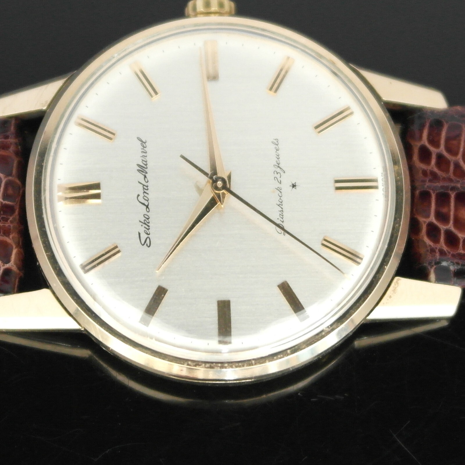 Vintage Seiko Lord Marvel 1962 Gold Filled Case Classic Luxury Men’s Watch 15027