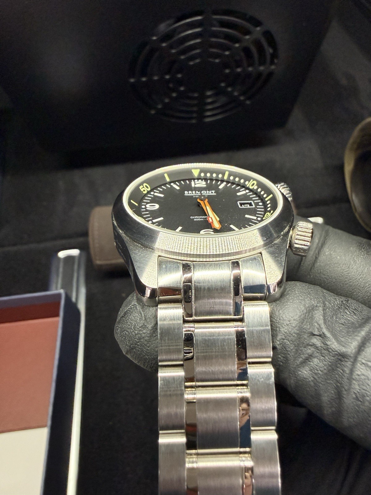 Bremont Argonaut Azure Black Dial 42mm Automatic Men’s Watch ARGONAUT-B