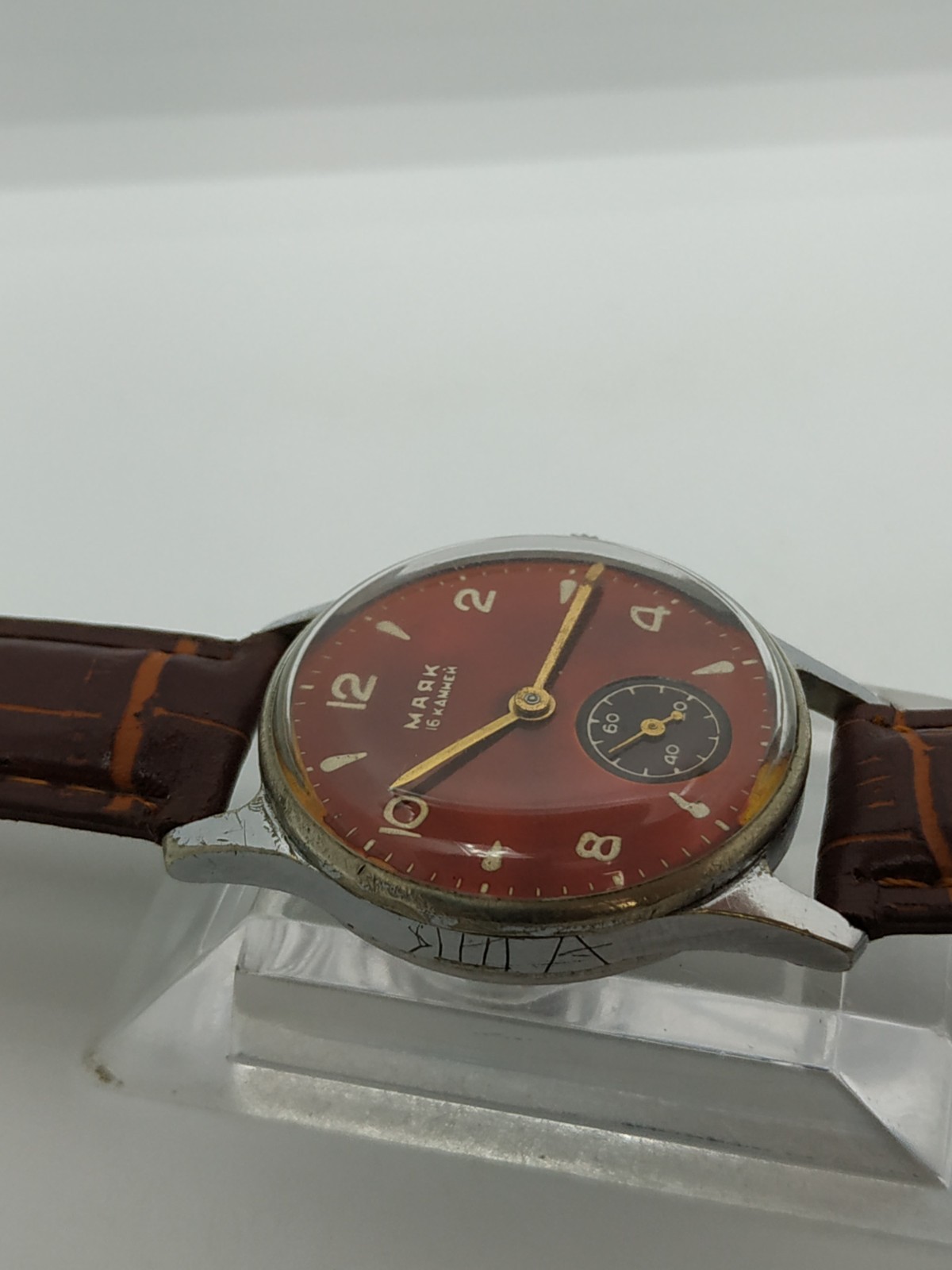 Men’s Watch Vintage Pobeda Mayak Majak USSR Mechanical CChZ Soviet Retro 1955s