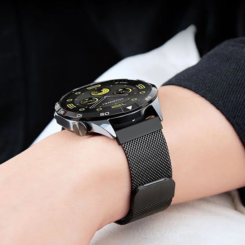 Milanese Loop Stainless Steel Watch Band Magnetic Strap 18mm 20mm 22mm Quick Fit