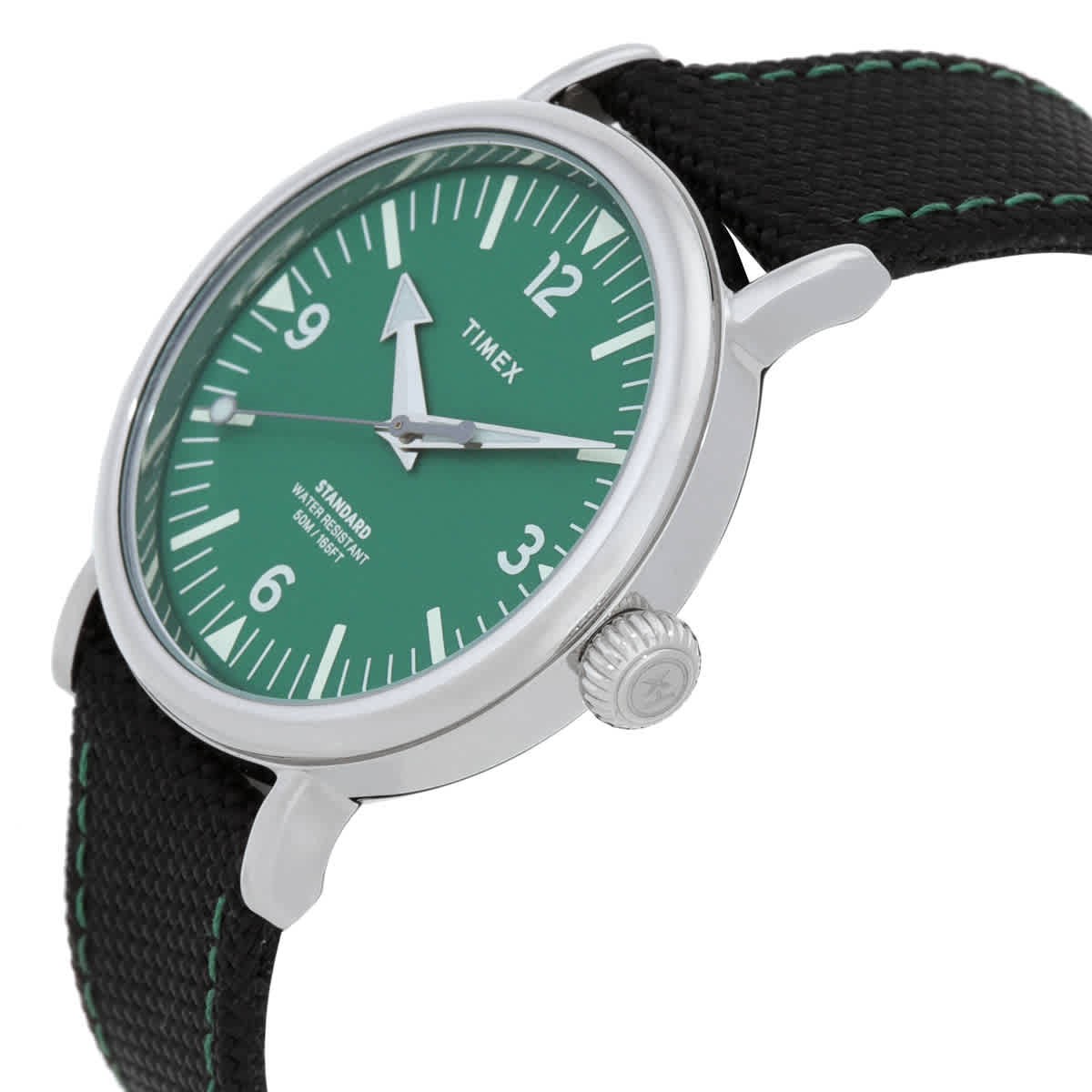 Timex Standard Quartz Green Dial Men’s Watch TW2V44200