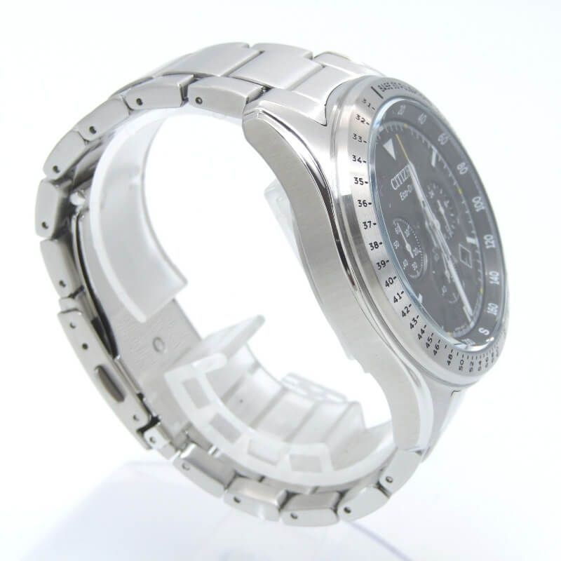 Citizen CA4600-89E Solar Chronograph Watch 43mm Stainless wrist 16cm/6.3in