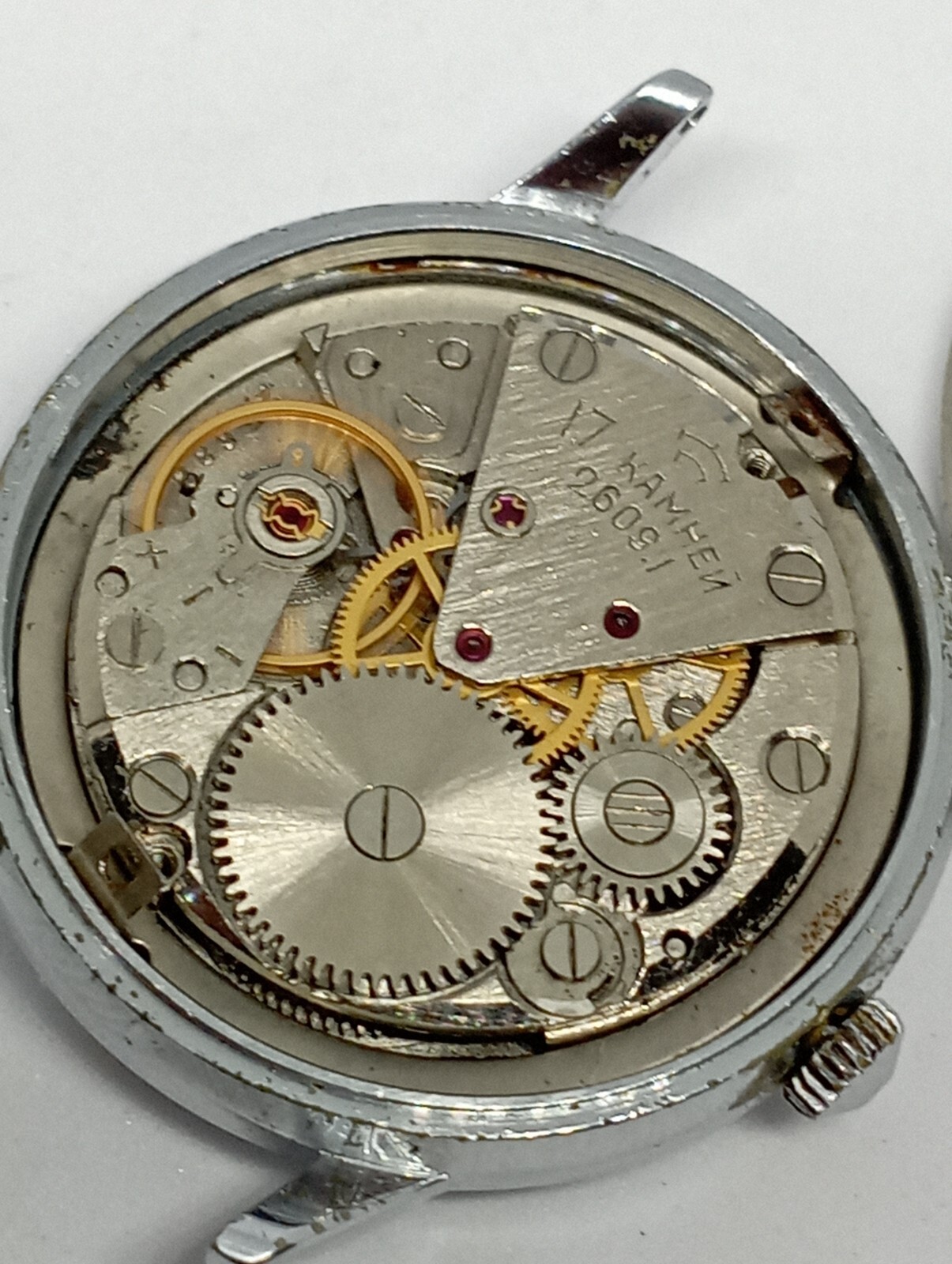 VINTAGE Rare USSR made RAKETA cal. 2609.I watch SOVIET 17 jewels working
